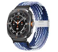 GGYTMQL Per Galaxy Watch Ultra 47 mm, cinturino in nylon elastico intrecciato