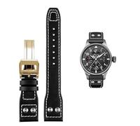 GGYTMQL Per il pilota IWC Mark Cowhide Cingcio in casa