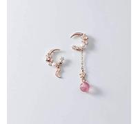 GGYTMQL per Orecchini S925 Donne Stella in Stile Coreano Diamond Moon