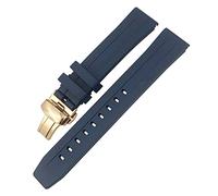 GGYTMQL Per Tissot 1853 SEASTAR T120 T114 Canda di guardia Sport Sport immersioni blu nero morbido orologio in gomma silicone in gomma da 19mm 20mm