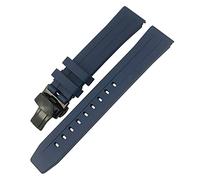 GGYTMQL Per Tissot 1853 SEASTAR T120 T114 Canda di guardia Sport Sport immersioni blu nero morbido orologio in gomma silicone in gomma da 19mm 20mm