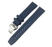 GGYTMQL Per Tissot 1853 SEASTAR T120 T114 Canda di guardia Sport Sport immersioni blu nero morbido orologio in gomma silicone in gomma da 19mm 20mm