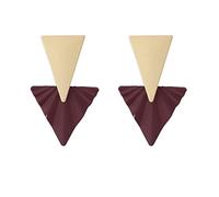 GGYTMQL personalità del Temperamento della Moda Triangolo Geometrico Rhombo Orecchini di Fascia Alta