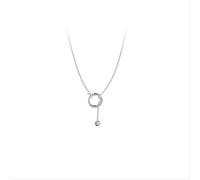 GGYTMQL Piccole Perle Rotonde Collana Shiny Shiny Round Round Ladies Regolable Clavicle Chain Cowel