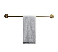 GGYTMQL Portavalo per Asciugamano portavalo da Bagno Montato a Parete, portavalo per Asciugamano per Asciugamano per Bagno Spazzolato con Doccia per Asciugamano per Te Stesso/Decorazione da 50 cm