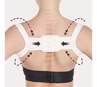 GGYTMQL Posture CONTRUTTORE Supporto alla Spalla Ballatta RECTIFICARE RADICE CORREZIONE Uomini Donne Donne Adulti Chiedi XL/L/M/S (XLarge Bianco)