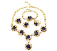GGYTMQL Prodotti da Ragazza 4 Pezzi Set di Gioielli da Sposa per Donne Orecchini per Braccialetti Scintillanti Set di Anelli di Gioielli da Sposa da Sposa per Regali di Fidanzamento del Matrimonio
