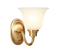 GGYTMQL Prononi murali, luci di vanità in Vetro Ombra da Coltura da Fattoria funces Illuminazione a Parete Interno per Decorazioni per la casa Bagno Cucina Soggiorno Illuminazione Decorazione del