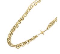 GGYTMQL Punk Figaro Chain Collana Gioiello