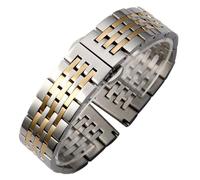 GGYTMQL Rilascio inossidabile in acciaio inossidabile cinghia di sostituzione in metallo universale Smart Watch Bracciale Men Women 6 Colours