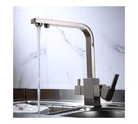 GGYTMQL Rotazione in Ottone cromata - Rubinetto del Filtro con caratteristica di purificazione dell'Acqua per rubinetti del lavello da Cucina a rubinetti del Mixer