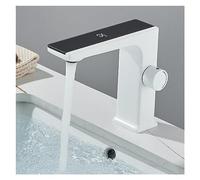 GGYTMQL Rubinetti del bacino nero bacino da bagno miscele da bagno reciprocamente vaso di lavabo per acqua di lavaggio per acqua di lavaggio a pelo caldo e freddo oro rosa (oro rosa)