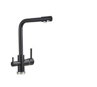 GGYTMQL Rubinetti del bacino nero bacino da bagno miscele da bagno reciprocamente vaso di lavabo per acqua di lavaggio per acqua di lavaggio a pelo caldo e freddo oro rosa (oro rosa)