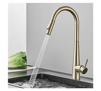GGYTMQL Rubinetti del bacino nero bacino da bagno miscele da bagno reciprocamente vaso di lavabo per acqua di lavaggio per acqua di lavaggio a pelo caldo e freddo oro rosa (oro rosa)