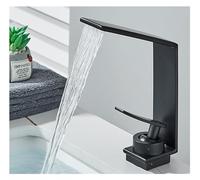 GGYTMQL Rubinetti del bacino nero bacino da bagno miscele da bagno reciprocamente vaso di lavabo per acqua di lavaggio per acqua di lavaggio a pelo caldo e freddo oro rosa (oro rosa)