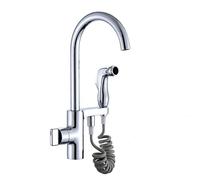 GGYTMQL Rubinetto da cucina in rame zedaro ruscello da cucina freddo e mixer a acqua calda a portata di lavaggio per lavandino per lavandino da cucina a manico a manico a manico a manico a manico a