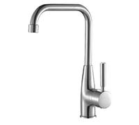 GGYTMQL Rubinetto da cucina zedaro cucine freddo e miscelatore di acqua calda in acciaio in acciaio inossidabile tubo di uscita del lavello cucina manico singolo nucleo della valvola in ceramica