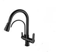 GGYTMQL Rubinetto in ottone tira fuori cucina filtro del rubinetto del rubinetto cucina purificazione del mixer cucina calda e fredda rubinetto a 360 gradi (1)