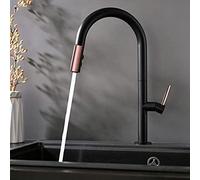 GGYTMQL Rubinetto per la lavandino Cucina per Colpa per la Fattoria Commerciale, Rubinetto da Cucina di Lusso, Rubinetto del Mixer a Freddo, Motociclisti a 2 funzionalità rotabili a 2- Tap del Mixer,