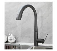 GGYTMQL Rubinetto, rubinetto da cucina spruzzatore a spruzzo lucido e manico singolo ad arco ad arco cucina rubinetti con 2 funzioni mixer toccata la bellezza di bellezza