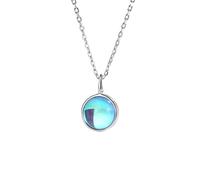 GGYTMQL S925 Necclana Ladies Clavicle Chain Simple Love Collana