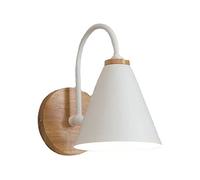 GGYTMQL Sconce da Parete del Bagno Set di 1, Illuminazione da Parete con Legno in Legno in Ferro battuto, Lampada a Parete di Bronzo sfregata per Specchio, Soggiorno, Camera da Letto, corridoio,