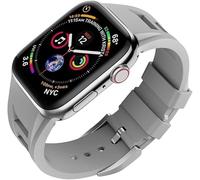 GGYTMQL Silicone Watch Band Kit Mod di Fibbia in Acciaio Inossidabile, per gli accessori di ricambio della serie Ultra 49 mm 45 mm 44 mm 42 mm