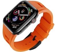 GGYTMQL Silicone Watch Band Kit Mod di Fibbia in Acciaio Inossidabile, per gli accessori di ricambio della serie Ultra 49 mm 45 mm 44 mm 42 mm