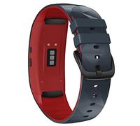 GGYTMQL Smart Watch Straps for Gear Fit 2 Pro Strap Silicone Fitness Watch Wor Band Fit2 Pro SM-R360 Giallo orologio regolabile/Giallo argento