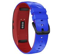 GGYTMQL Smart Watch Straps for Gear Fit 2 Pro Strap Silicone Fitness Watch Wor Band Fit2 Pro SM-R360 Giallo orologio regolabile/Giallo argento