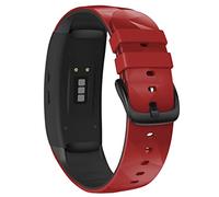 GGYTMQL Smart Watch Straps for Gear Fit 2 Pro Strap Silicone Fitness Watch Wor Band Fit2 Pro SM-R360 Giallo orologio regolabile/Giallo argento