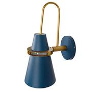GGYTMQL Speccuro Muro del Soggiorno Minimalista. Decorazioni per la casa Fashion Wall Lighting Freeture, sfumatura di Monte da Parete del corridoio in Metallo Nero, per Il corridoio del Bagno Cafe