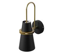 GGYTMQL Speccuro Muro del Soggiorno Minimalista. Decorazioni per la casa Fashion Wall Lighting Freeture, sfumatura di Monte da Parete del corridoio in Metallo Nero, per Il corridoio del Bagno Cafe
