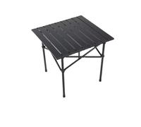 GGYTMQL Tavoli portatili pieghevoli esterni e arie tavolo pieghevole campeggio portatile da picnic set di attrezzature essenziali, beige piccolo