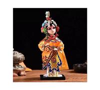 GGYTMQL Tavolo Decorazione Desktop Beijing Decoration Beijing Opera facciale Maschera Caratteri operali Beijing bambolo Piccolo Regalo Statue in Stile Cinese Ornamento (Colore: 11)