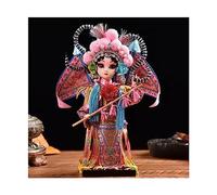 GGYTMQL Tavolo Decorazione Desktop Beijing Decoration Beijing Opera facciale Maschera Caratteri operali Beijing bambolo Piccolo Regalo Statue in Stile Cinese Ornamento (Colore: 11)