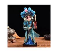 GGYTMQL Tavolo Decorazione Desktop Beijing Decoration Beijing Opera facciale Maschera Caratteri operali Beijing bambolo Piccolo Regalo Statue in Stile Cinese Ornamento (Colore: 11)