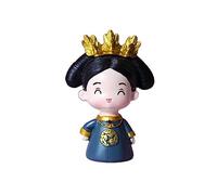 GGYTMQL Tavolo Decorazione Desktop in Stile Cinese Piccolo Regalo Souvenir creatività Carina imperatore Regina Palazzo Bambola Soggiorno Sala da Pranzo Decorazione Tavolo Decorazione Decorazione