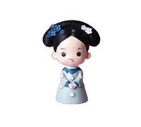 GGYTMQL Tavolo Decorazione Desktop in Stile Cinese Piccolo Regalo Souvenir creatività Carina imperatore Regina Palazzo Bambola Soggiorno Sala da Pranzo Decorazione Tavolo Decorazione Decorazione