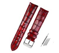 GGYTMQL Texture polpaccio cinghia di cuoio cinghia per uomo femmina watch band con fibbia solida
