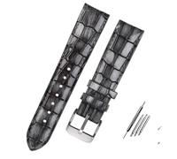 GGYTMQL Texture polpaccio cinghia di cuoio cinghia per uomo femmina watch band con fibbia solida