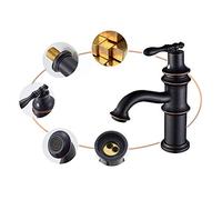GGYTMQL Tocca del mixer del lavello da cucina zedaro, rubinetto del mixer, lavandino europeo di acqua gassò fredda tocca di acqua fredda piena cucina in rame roppettatore più pieno rubinetto retrò