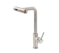 GGYTMQL Tocchetto Cucina sensibile al Tocco con sensore Nero g3/8 3 modalità Cascata Gru a Nichel Spazzolato Tira Fuori Fuori Mixer Caldo e Freddo Mixer Grigio Rubinetto Grigio