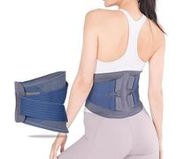 GGYTMQL Trovaggio Posteriore Lombare con 5 soggiorni per Il Sollievo dalla Parte Bassa della Schiena, la Cintura Sportiva alla Cintura in Vita Timmer Perdita di Peso Fitness Support Belly Band Unisex