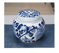GGYTMQL Urna funebre per Ceneri per Adulti e Animali Domestici , URN MEDICINI E Piccoli MEMORIALI , Ceramica Fatta a Mano , Urna di sepoltura/#1/13,5 * 12 cm