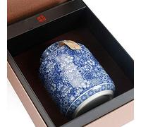 GGYTMQL Urna funebre per Ceneri per Adulti e Animali Domestici ， URN MEDICINI E Piccoli MEMORIALI ， Ceramica Fatta a Mano ， Urna di sepoltura/rosso/10,5 * 13 cm