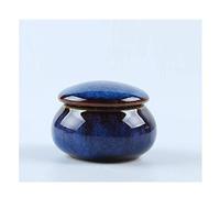 GGYTMQL Urna funebre per Ceneri per Adulti e Animali Domestici ， URNE URNE MEMORIALE Umani ， Ceramica Fatta a Mano ， Urn di sepoltura/#1/8 * 5cm