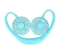 GGYTMQL USB Panto Persone Personale Sport Sport RICAGARICO PERSONAMENTE allo SPORTICO, in APPIRATI NECCHI LUCI COLARI con Mini AROMATERAPIA PORTATIVA PORTATULE LAZIA COMPARGIO USB Blue Fan