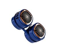 GGYTMQL Ventola per Collo Portatile, 3 velocità, Ventilatore Ricaricabile USB USB, Ventola di Collo indossabile a Collo Senza Lama per Ufficio, casa, all'aperto, Bianco (B