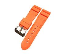 GGYTMQL Watch Band Compatibile con 441 359 in Gomma Silicone Morbida da 24 mm 26 mm per Orologi Accessori Orologi Orologi /24 mm/buckl Nero-Silver